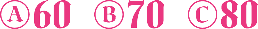 (A)60 (B)70 (C)80