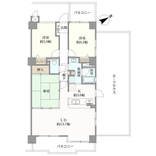 間取図