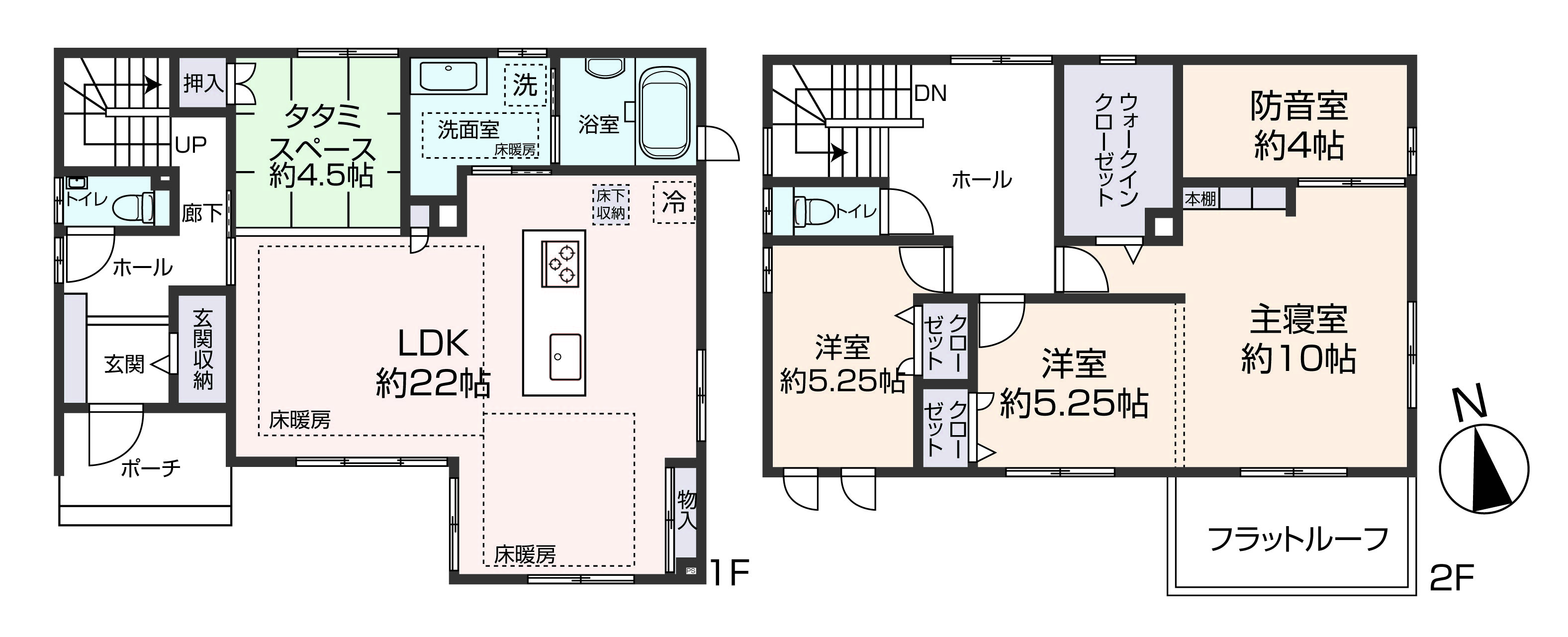 掲載の間取り図は設計図書を基に描き起こしたもので実際とは多少異なる場合があります。