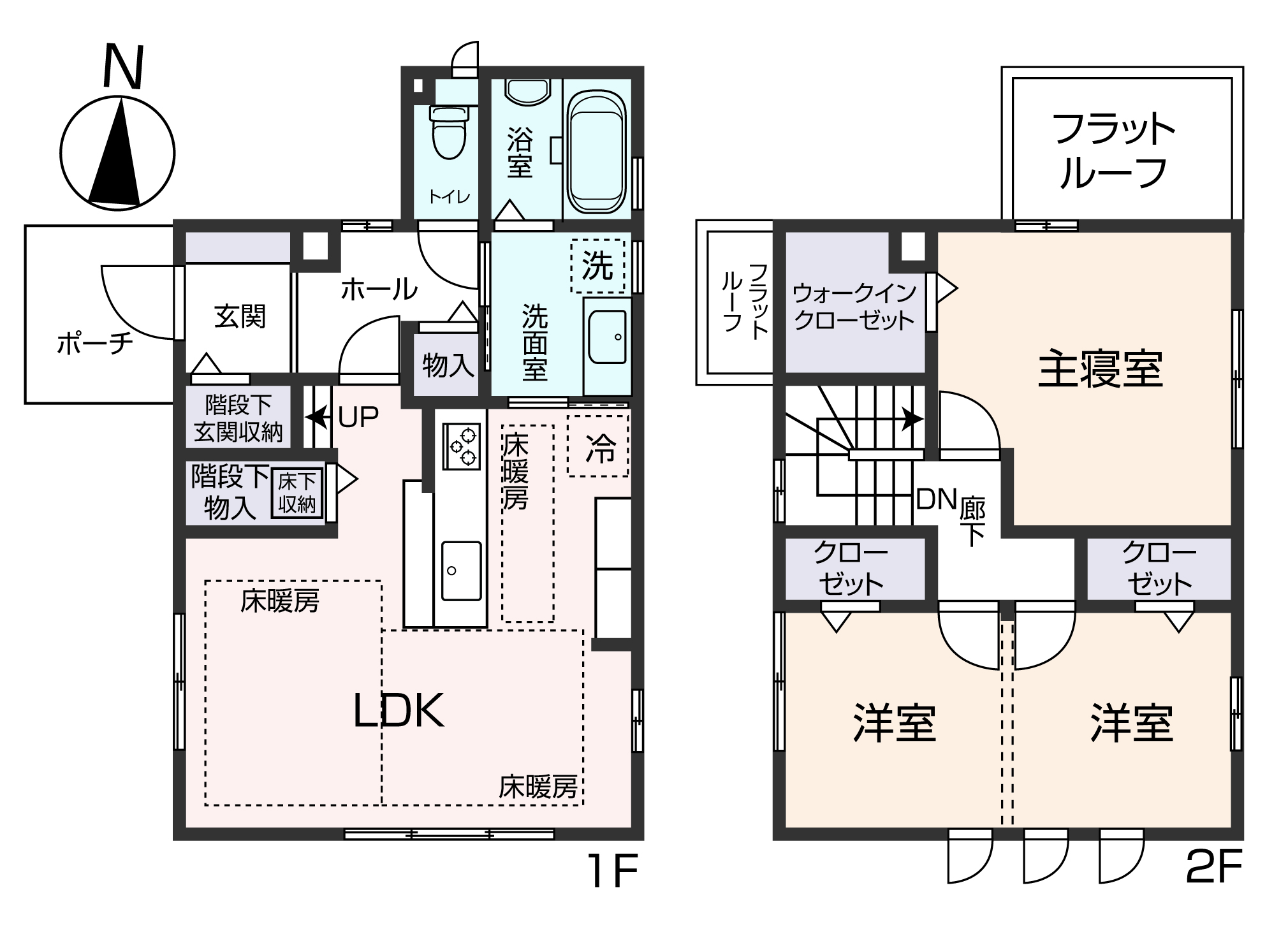 掲載の間取り図は設計図書を基に描き起こしたもので実際とは多少異なる場合があります。