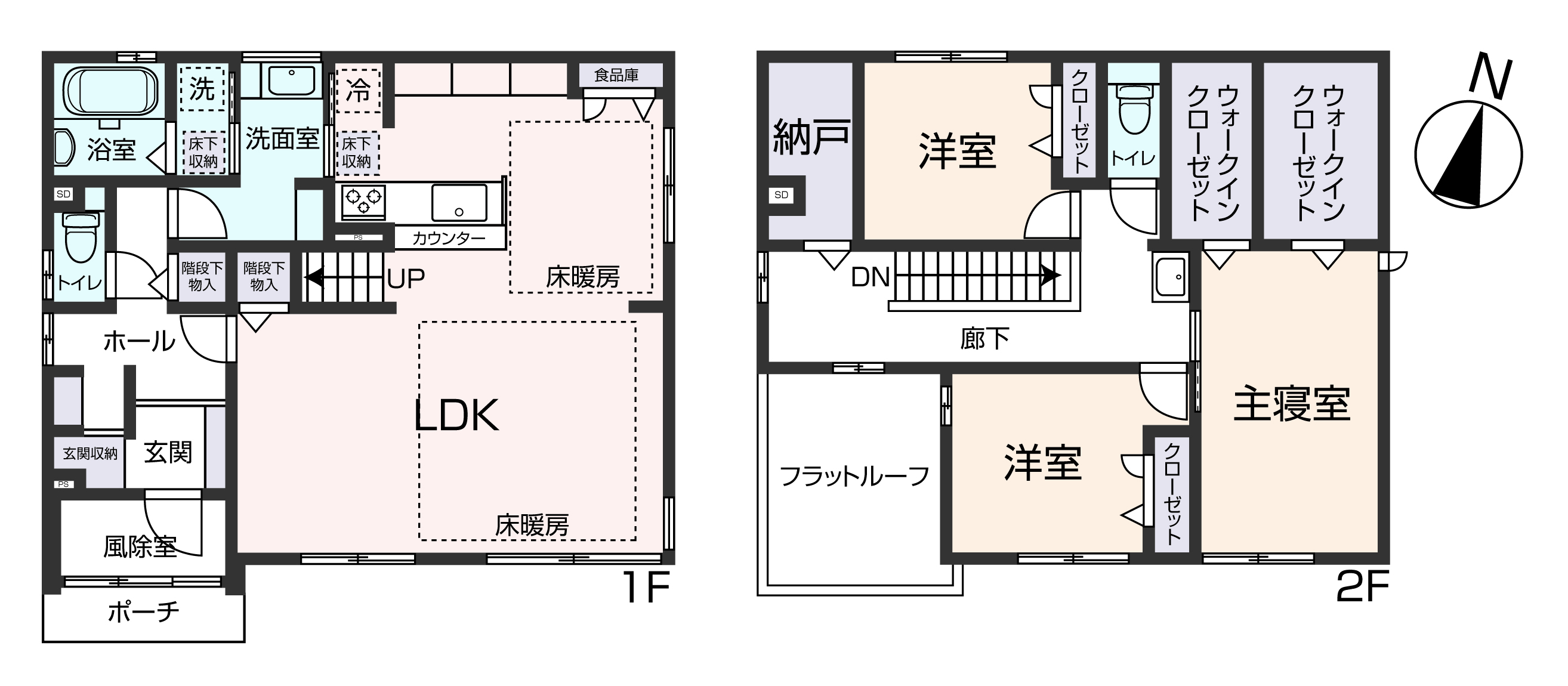 掲載の間取り図は設(shè)計図書を基に描き起こしたもので実際とは多少異なる場合があります。