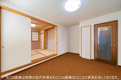 洋室約６．４帖