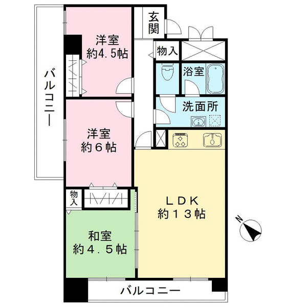 間取図(平面図)