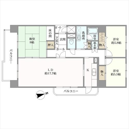 間取図