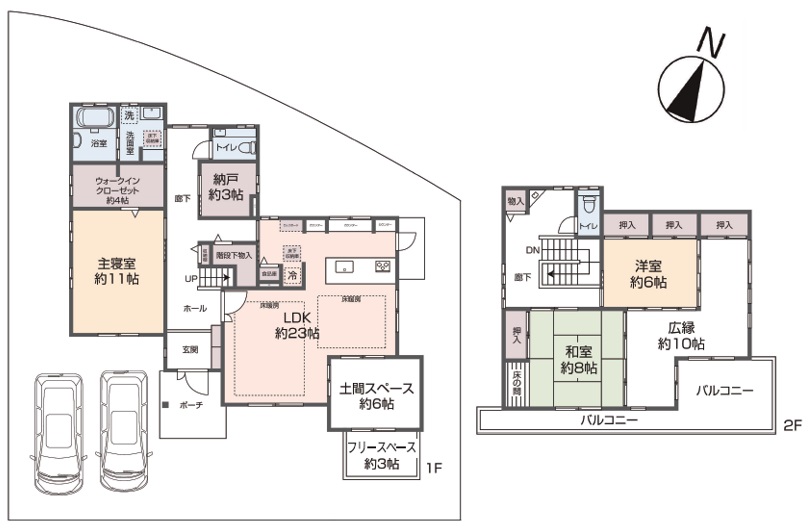 掲載の間取り図は設計図書を基に描き起こしたもので実際とは多少異なる場合があります。