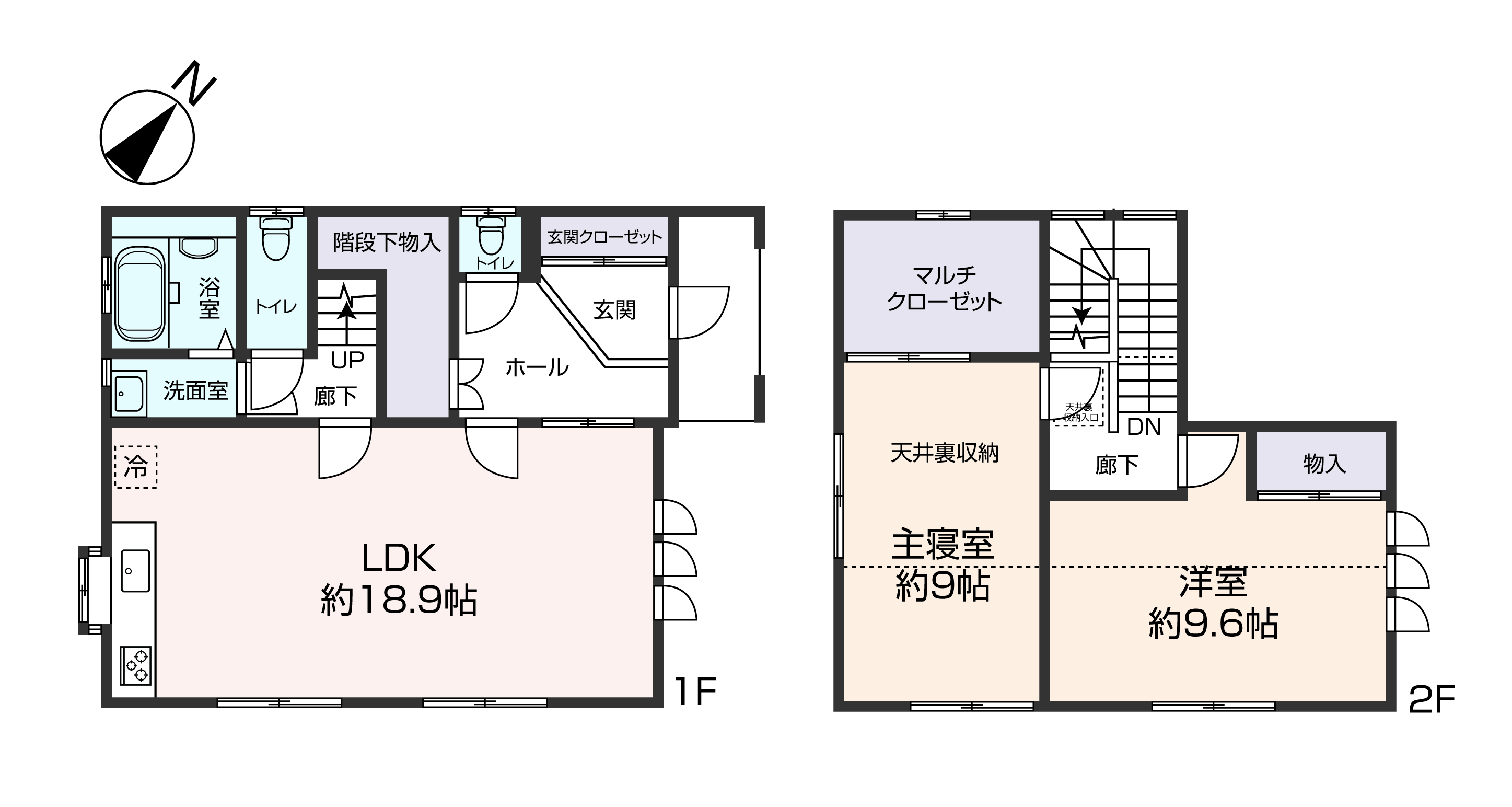 掲載の間取り図は設計図書を基に描き起こしたもので実際とは多少異なる場合があります。