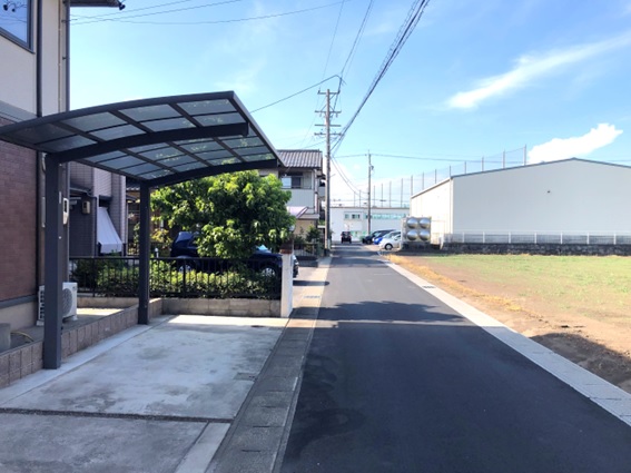 前面道路（2025年7月）撮影