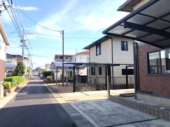 前面道路（2025年7月）撮影