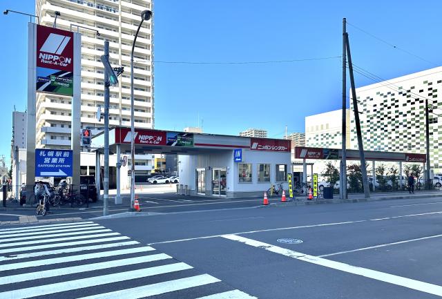 ニッポンレンタカー札幌駅前営業所 130m 寫真撮影日：2025-05-29
