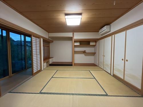 １Ｆ：和室８帖