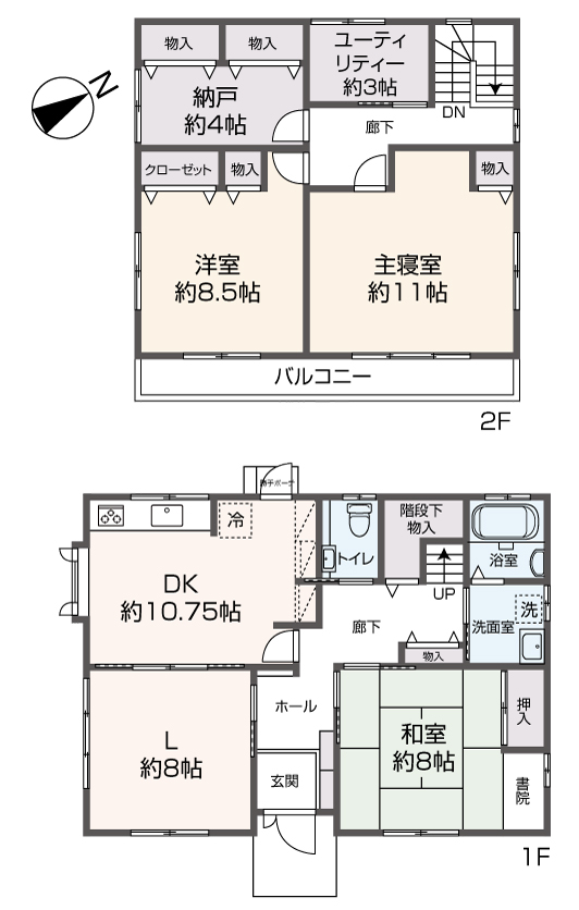 掲載の間取り図は設計図書を基に描き起こしたもので実際とは多少異なる場合があります。