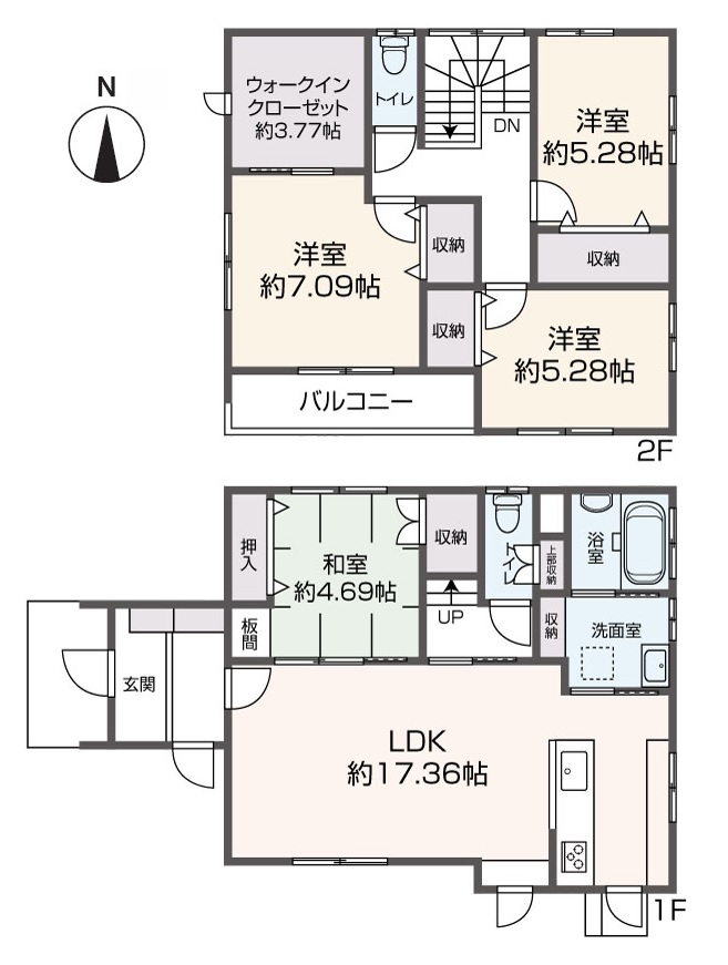 掲載の間取り図は設計図書を基に描き起こしたもので実際とは多少異なる場合があります。
