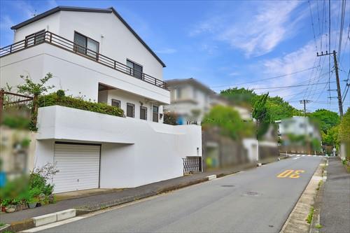 前面道路含む現地－２