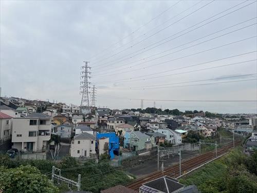 ２階バルコニーからの眺望