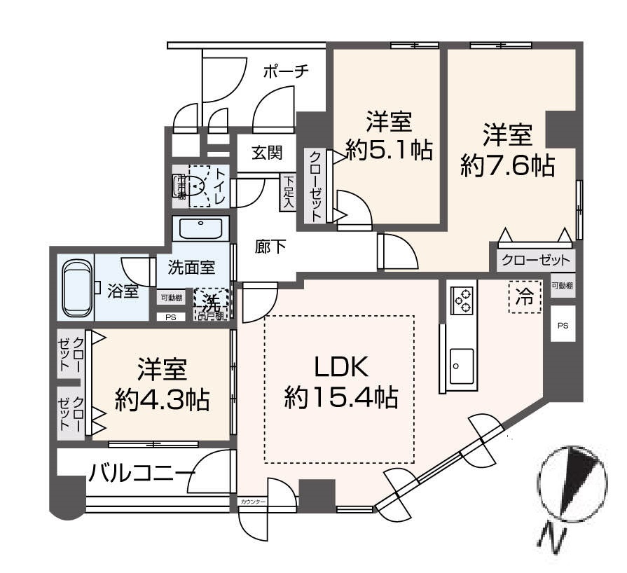 掲載の間取り図は設(shè)計(jì)図書を基に描き起こしたもので実際とは多少異なる場合があります。