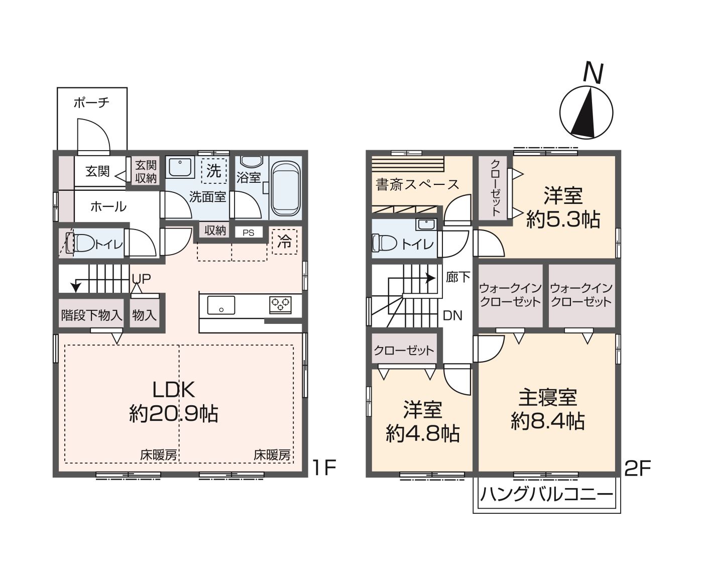 掲載の間取り図は設計図書を基に描き起こしたもので実際とは多少異なる場合があります。