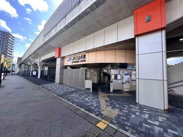 JR學研都市線「JR三山木」駅 240m 寫真撮影日：2024-03-02 
