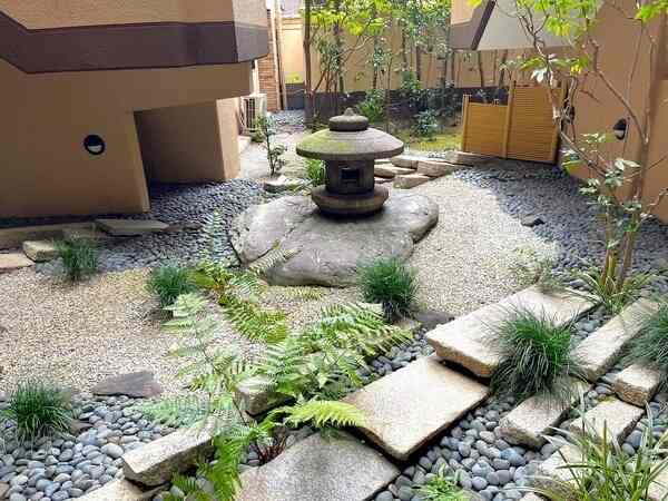 和の趣を感じさせる共用部。長谷工コミュニティによる日勤管理體制、共用部も綺麗に保たれています。
