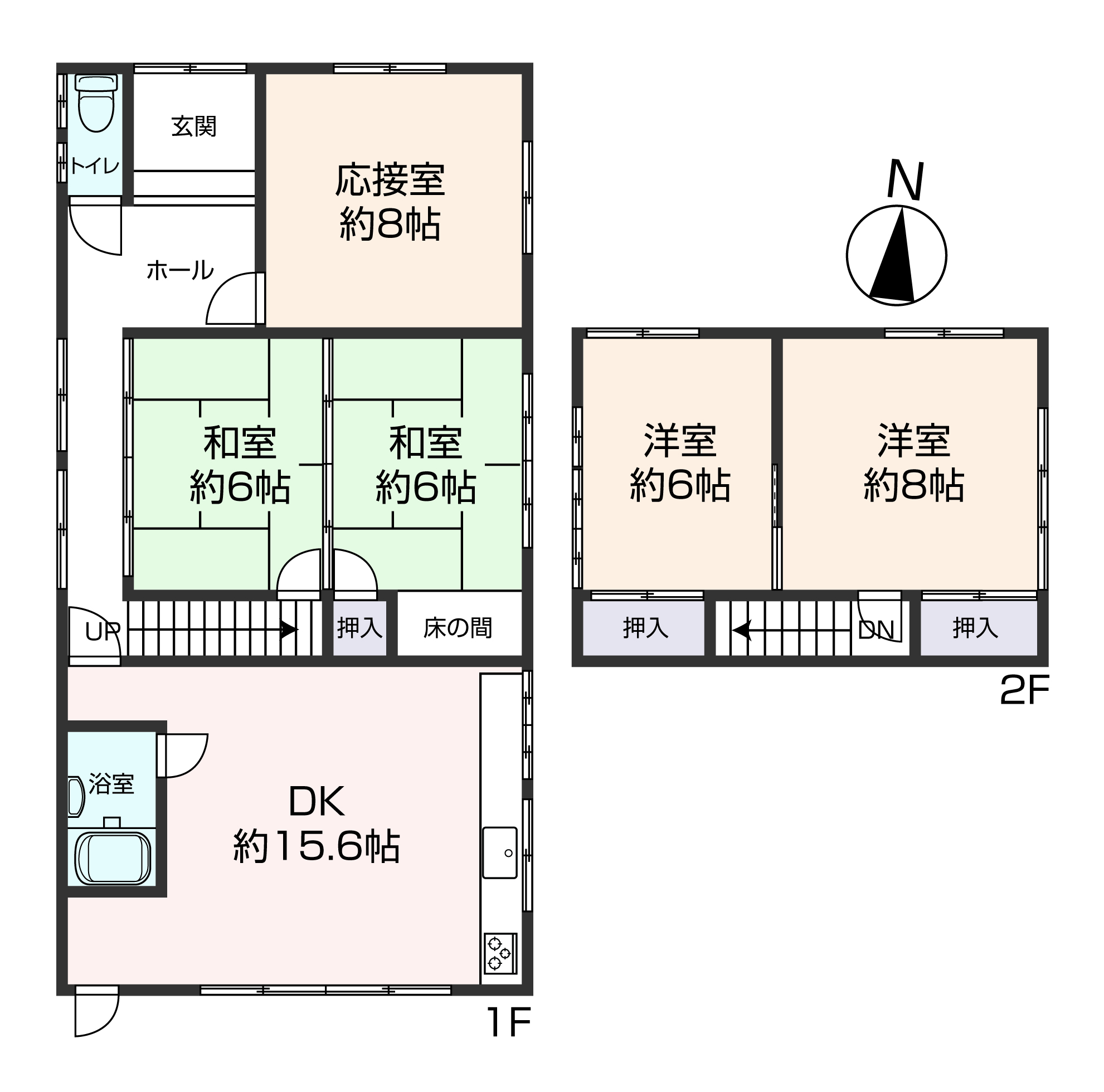 掲載の間取り図は設計図書を基に描き起こしたもので実際とは多少異なる場合があります。