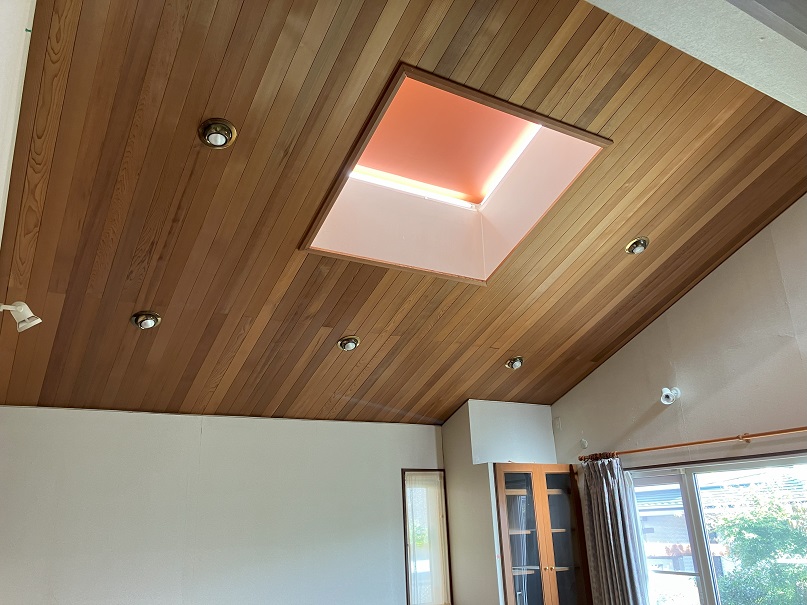 リビング天井 寫真撮影日：10/1/25, 12:00?AM