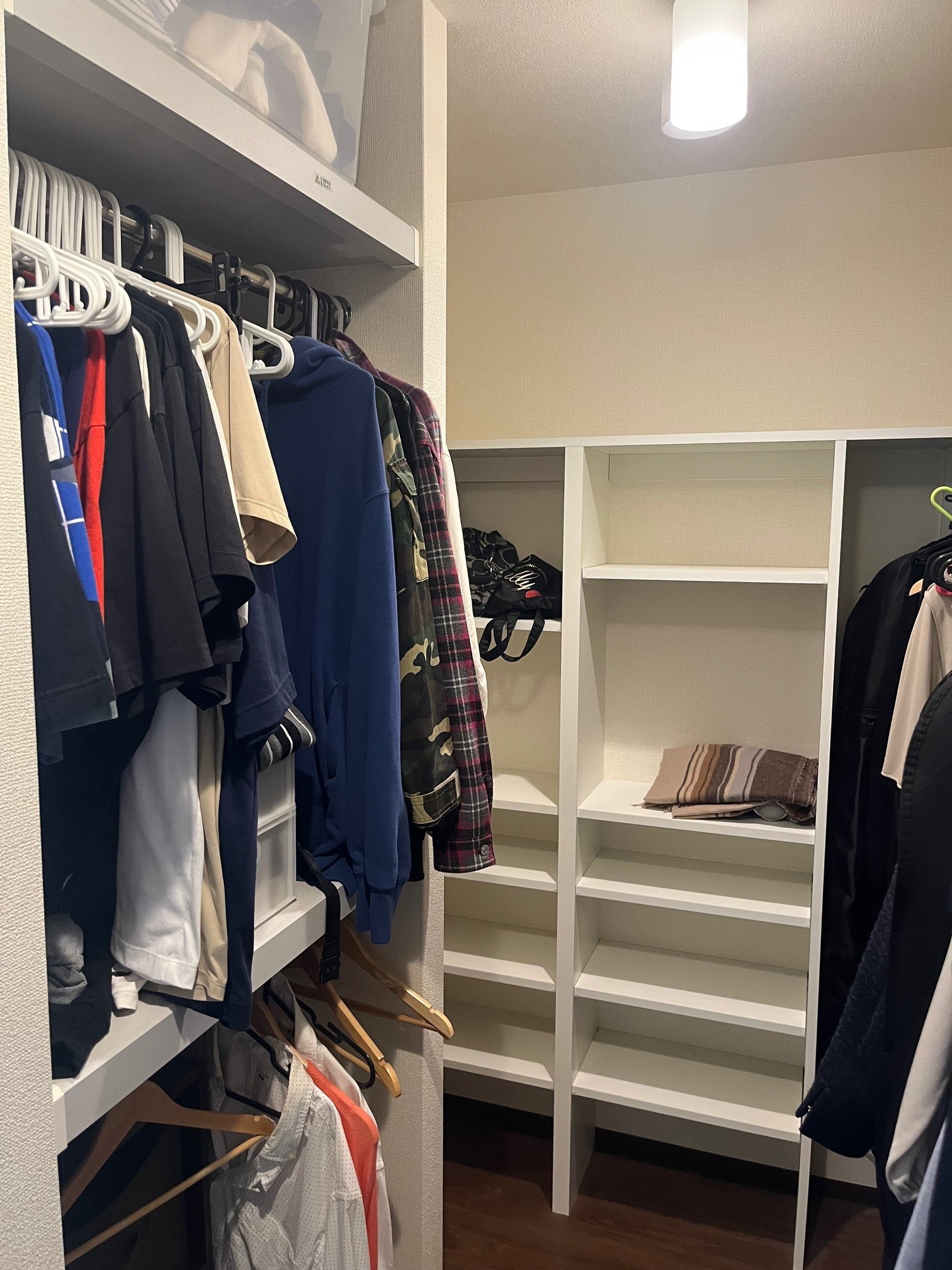 ウォークインクローゼット 寫真撮影日：8/1/25, 12:00?AM