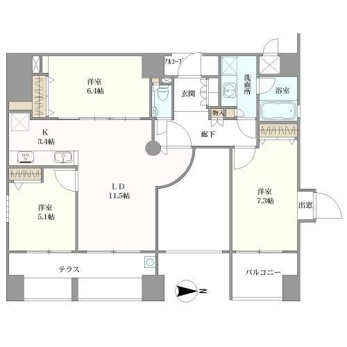 間取図