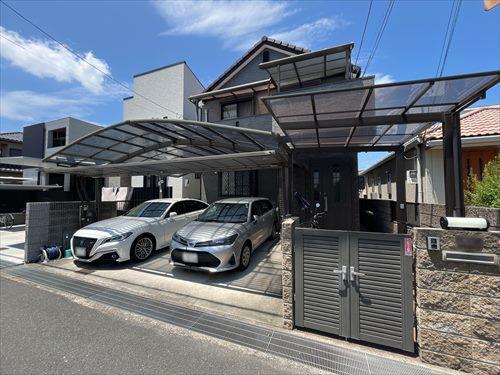 前面道路含む現地外観