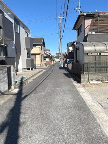 前面道路「現(xiàn)地寫真２０２５年２月撮影」