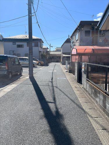 前面道路「現(xiàn)地寫真２０２５年２月撮影」