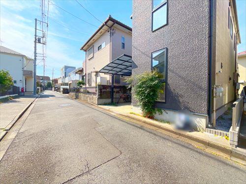 現(xiàn)地含む前面道路（２０２５年３月撮影）