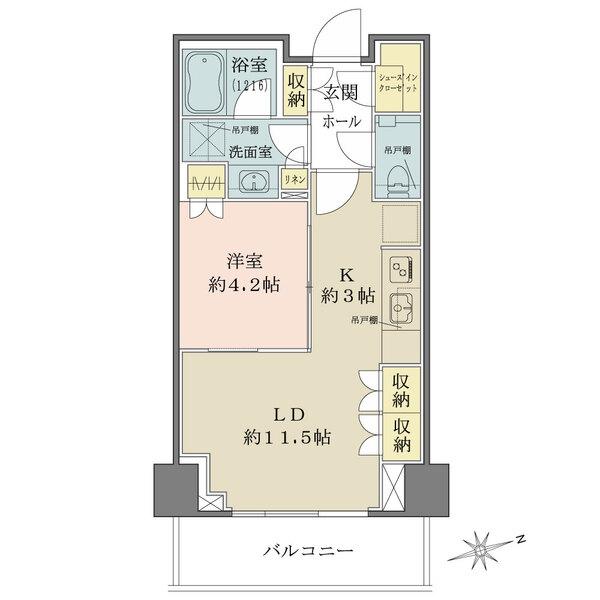洋室は引き戸仕様、シーンに応じてLDとの一體利用も可能です。シューズインクローゼット有り。