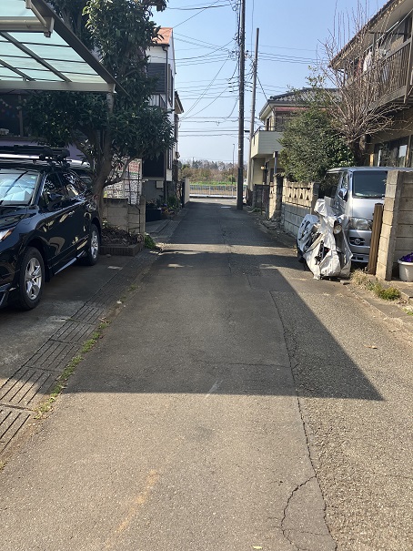 前面道路