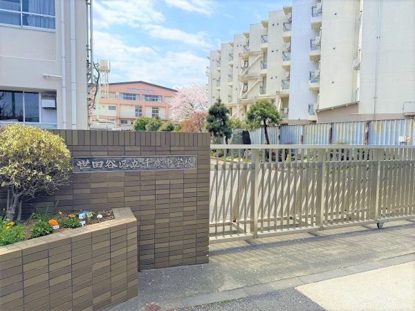世田谷區立千歳中學校　 480m 寫真撮影日：2025-04-07 