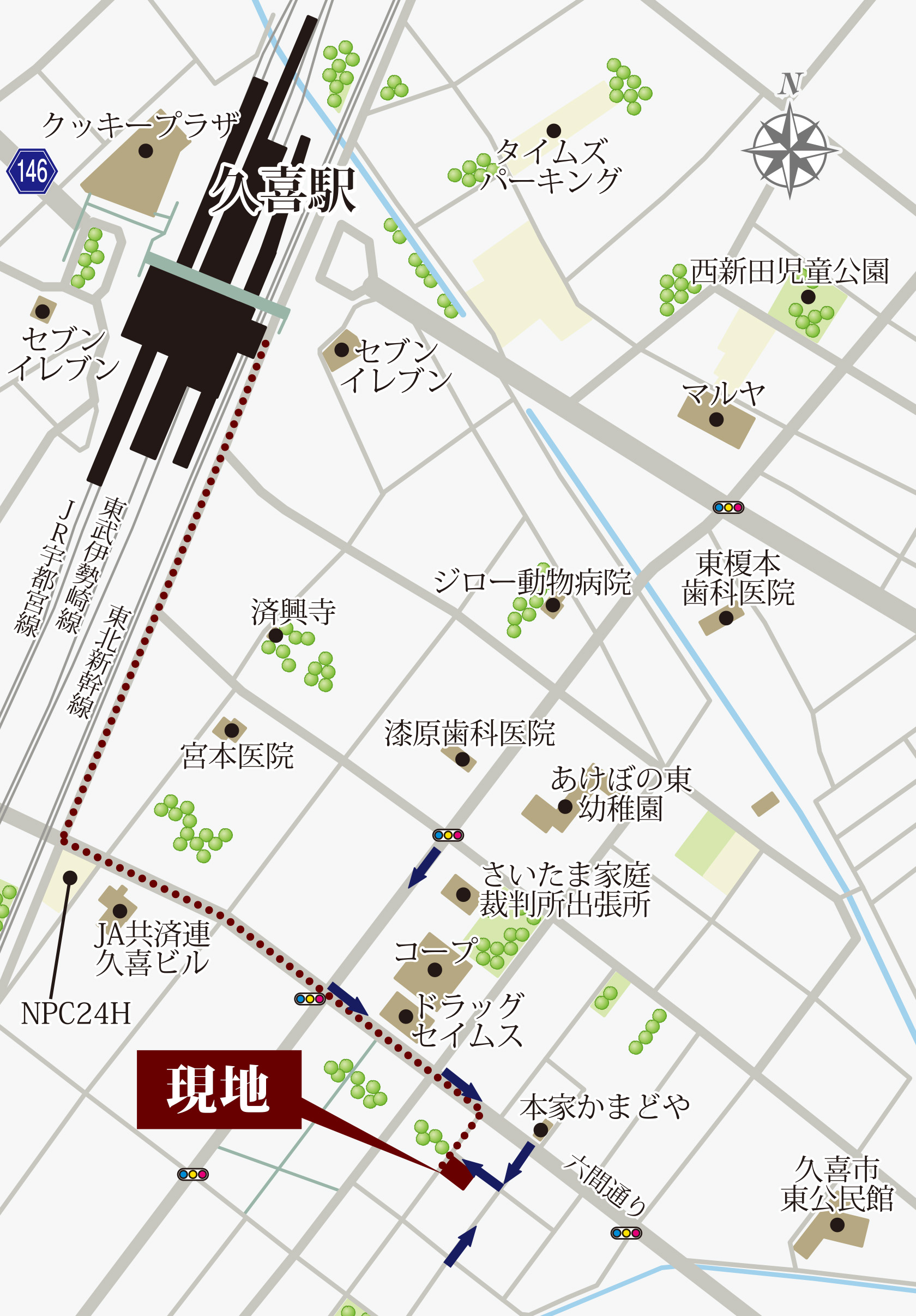 現(xiàn)地案內(nèi)図