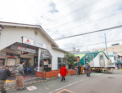 東急池上線「石川臺」駅