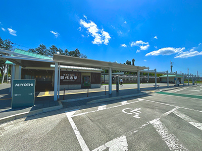 熊本電気鉄道「御代志」駅