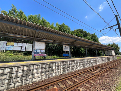 熊本電気鉄道「黒石」駅