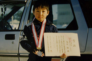 小學(xué)生の時から大會に出場