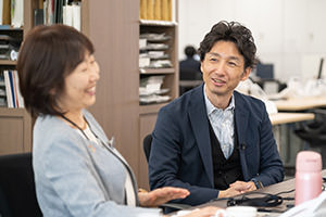 同僚をはじめ、人に恵まれた職場環(huán)境