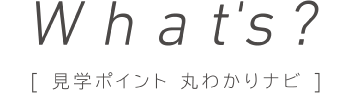 見學ポイント 丸わかりナビ