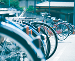 サイクルポート?屋根付自転車置場