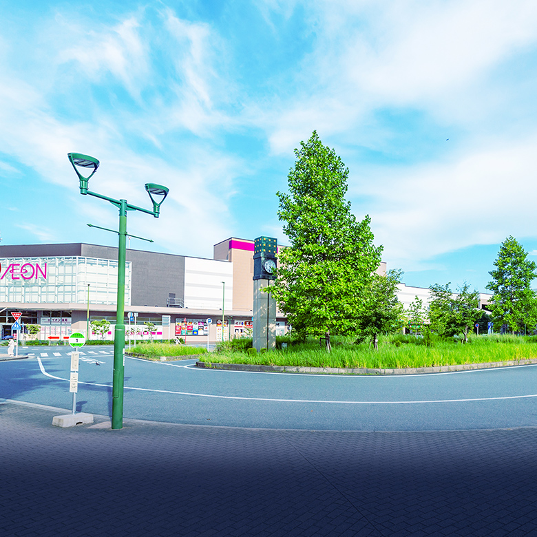 新鎌ケ谷駅前ロータリー(徒歩1分?約80m)※1