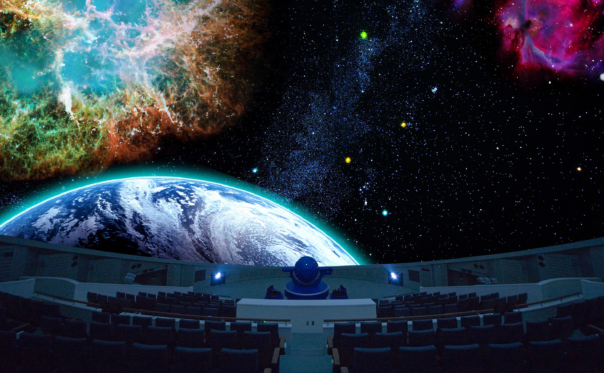 つくばエキスポセンタープラネタリウム(約3,480m)