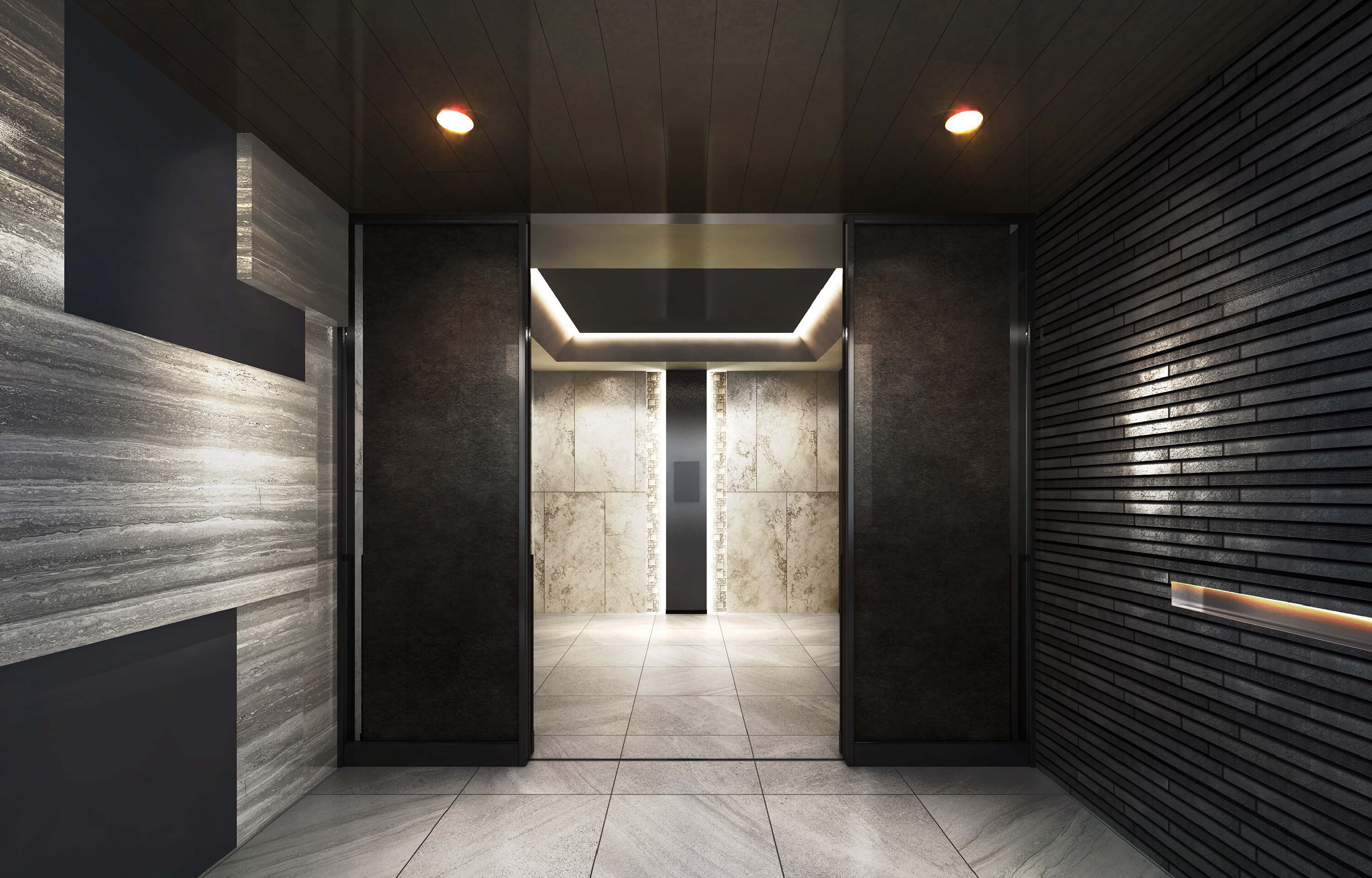 アプローチポーチ完成予想CG