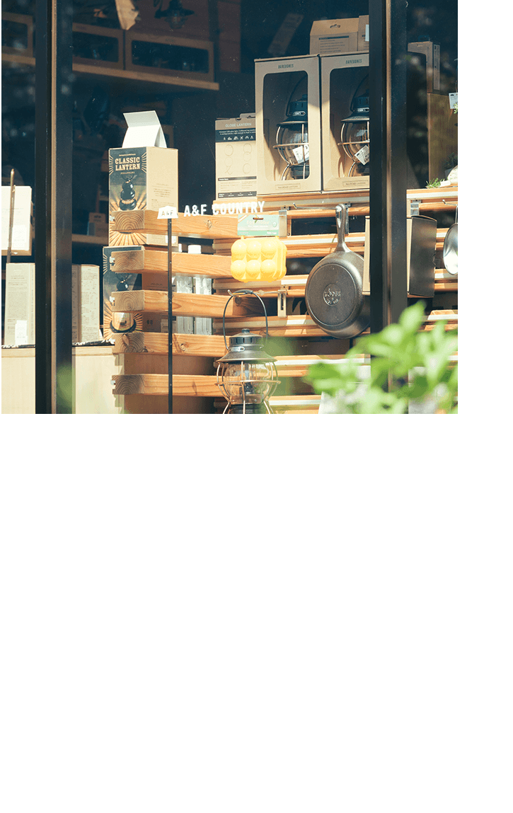 A&F COUNTRY：世界中の優れたアウトドア?キャンプ用品を45年以上輸入販売する老舗ショップ。