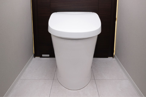 キャビネット付トイレ