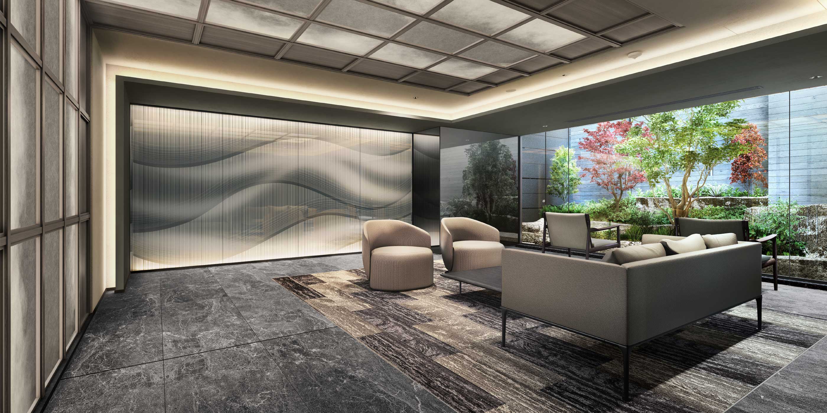 プレミスト京都 三條堀川:オーナーズラウンジ完成予想図