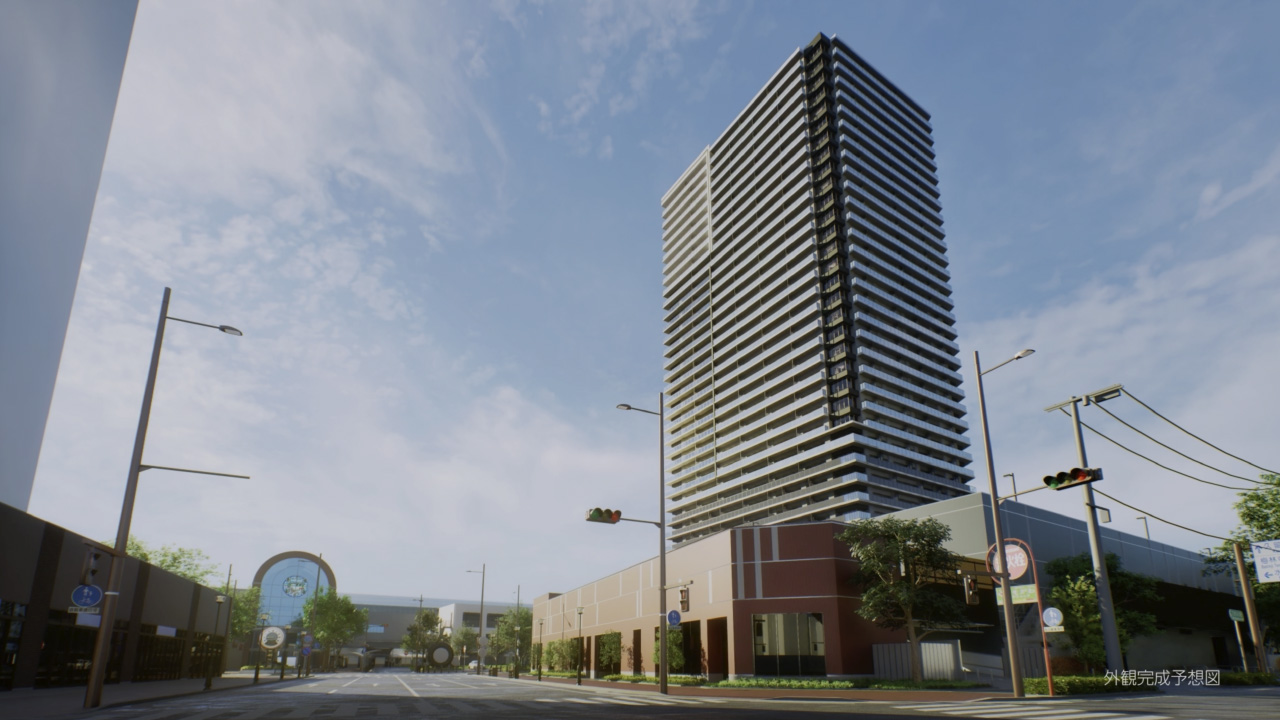 外観完成予想図