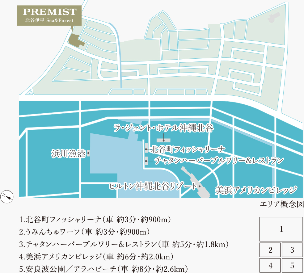 北谷町桑江北地區(qū)