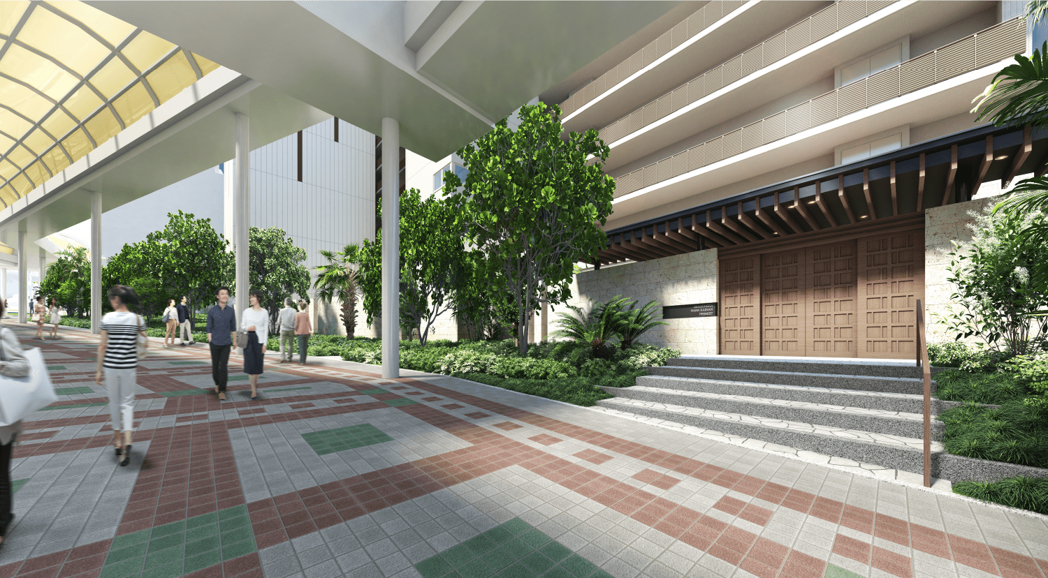 エントランス完成予想図